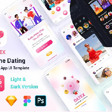 Datex - dating app template